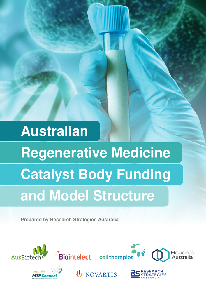 Green cover of Manufacturing report, photo of cells, name of report, and seven logos of consortium members