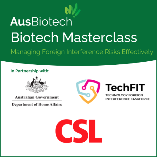 Biotech Masterclass: Managing Foreign Interference Risks Effectively